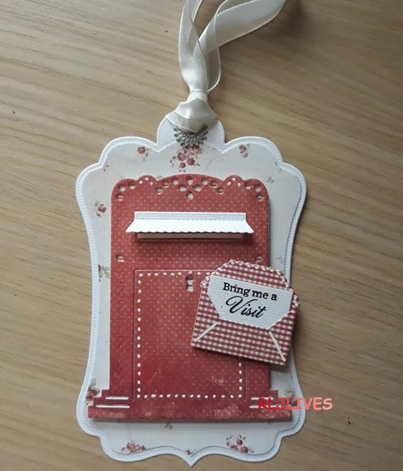 

Mail Box Metal Cutting Dies Stencils for DIY Scrapbooking Stamp/photo Album Decorative Embossing DIY Paper Cards