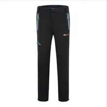 Крепление покорить зимние лыжные Tech Fleece softshell Брюки для девочек Для мужчин Водонепроницаемый Термальность Мотобрюки Пеший Туризм Охота восхождение ветрозащитный Брюки для девочек
