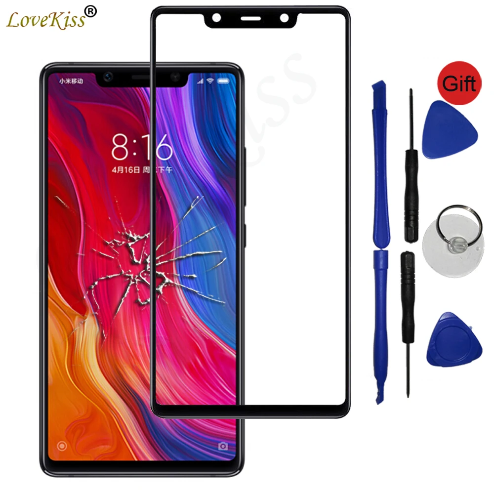 Передняя панель Mi 8 SE для Xiaomi Mi8 Mi8SE сенсорный ЖК дисплей дигитайзер стеклянная