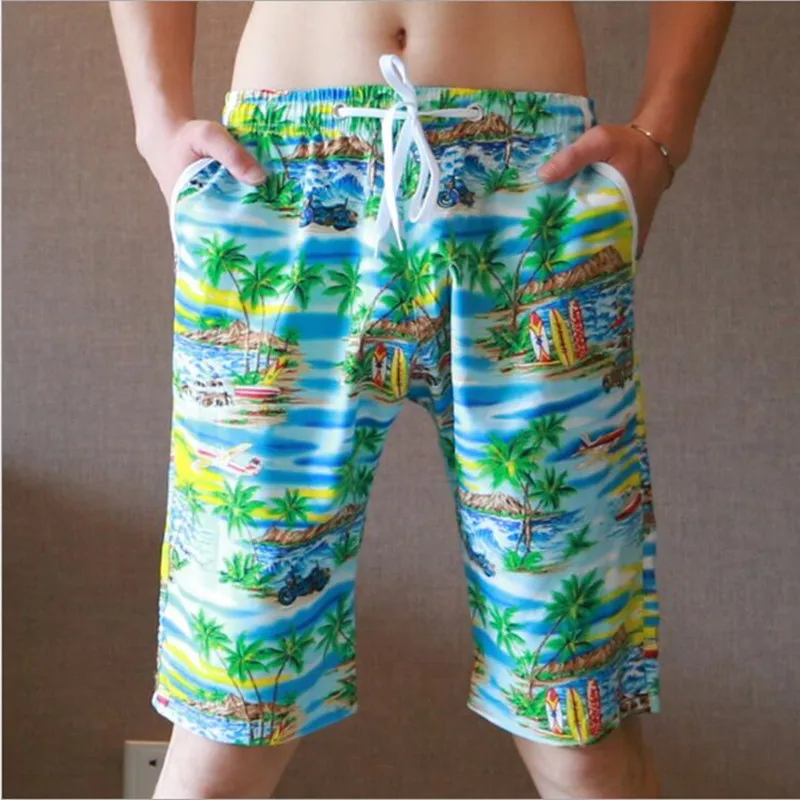 2014 New XUBA100% cotton men's casual shorts plaid shorts sports  shorts 2 Colors Size S M L XL