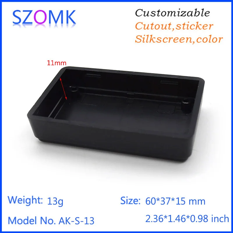 plastic enclosure for electronics control box szomk diy enclosure junction box plastic housing small abs instrument enclosure distribution box black plastic box enclosure electronics case    (6).jpg
