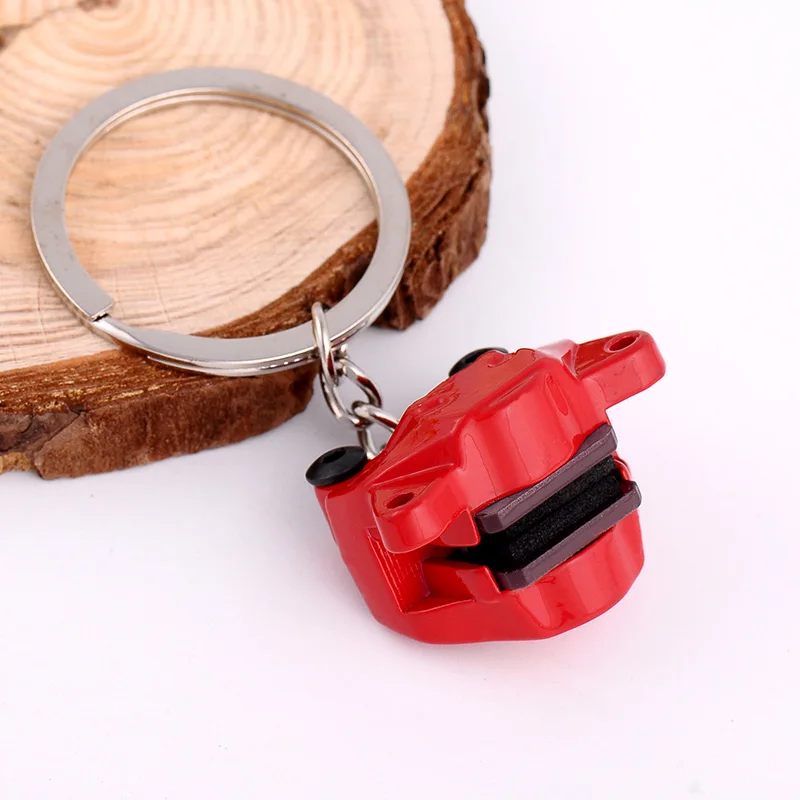 Modified car brake pump engine brake caliper brake disc key ring auto