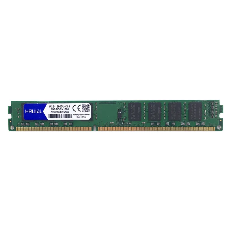Оперативная память HRUIYL DDR3 1600 МГц 2 ГБ 4 8 для настольного компьютера PC3 12800 2G 4G 8G RAM 1 5