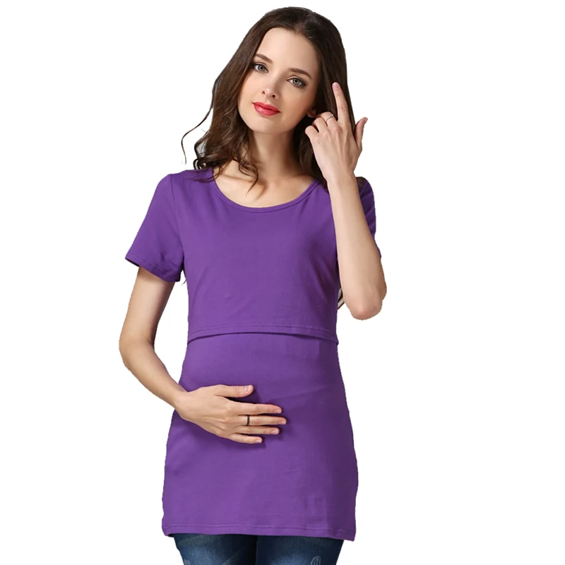 Emotion Moms pregnancy Maternity clothes Maternity Top Nursing top nursing clothing Breastfeeding T-shirt for pregnant women Top