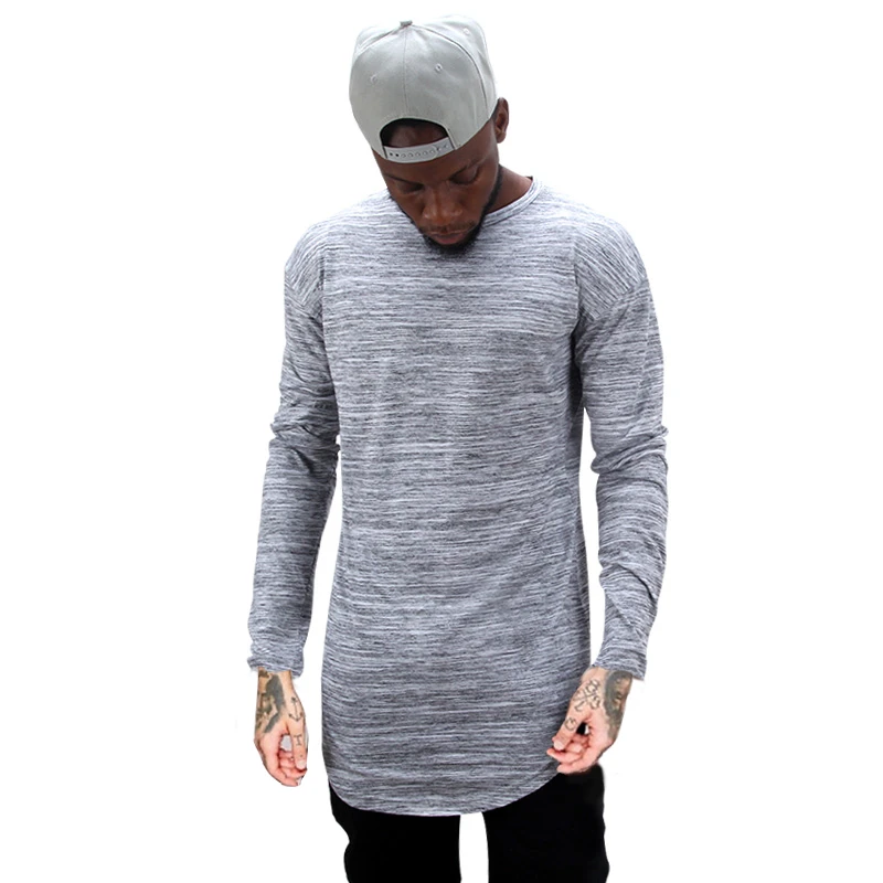 Hip Hop long sleeve t-shirts with thumb-hole cuffs for street wear Hip Hop long sleeve t-shirts with thumb-hole cuffs for street wear
