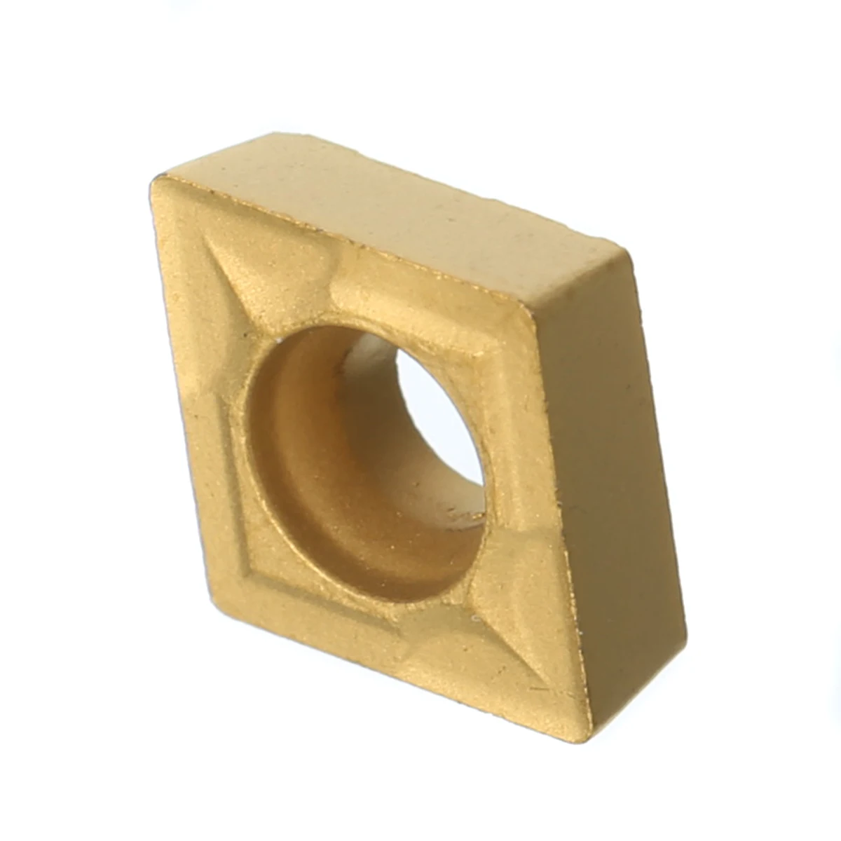 10pcs New Gold CCMT060204 US735 CCMT21.51 Inserts CNC Turning Tool Inserts with Box 6x6x2.5mm