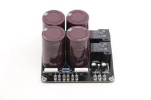 Assembly 4 * 10000uF/100V High-grade Power Supply Rectifier Filter Board With Speaker Protection