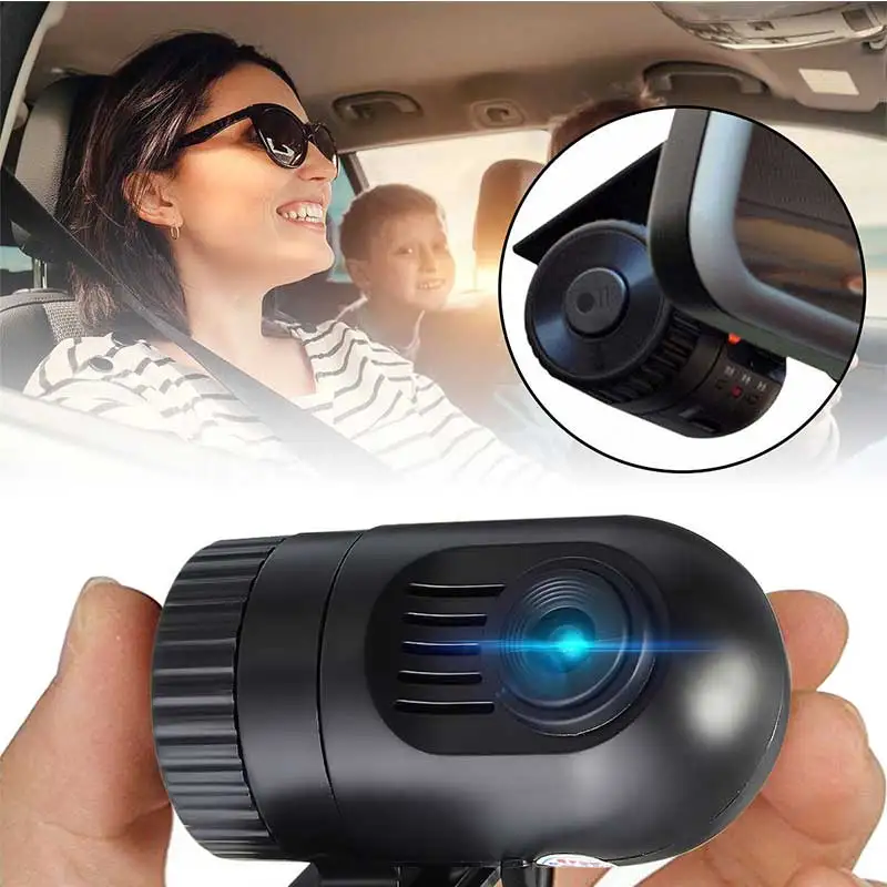 Mini Car DVR Camera Dash Cam Video AV RCA input Recorder Night Vision HD 1920P Front Camera Tachograph Safe Asystem