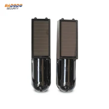 IP66 водонепроницаемый на солнечных батареях 433 МГц беспроводной инфракрасный датчик луча детектор сигнализации 100 м расстояние для GSM wifi домашней сигнализации безопасности