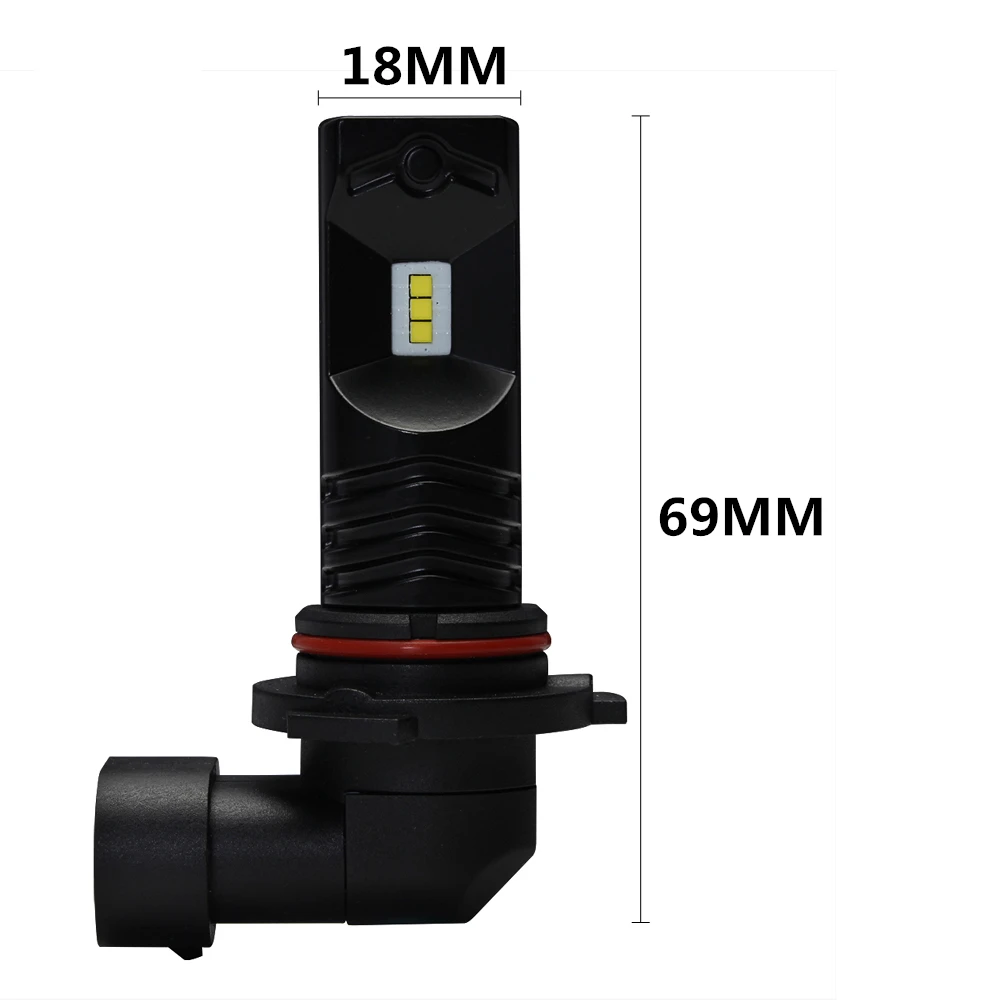 CJXMX 9006/HB4 светодиодная противотуманная фара 80 Вт 1600LM 6500 к белая автомобильная