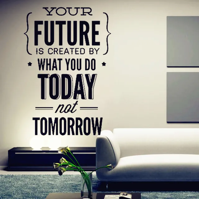 office wall decoration. 2016 new hot - inspirational quotes wall stickers \ office decoration