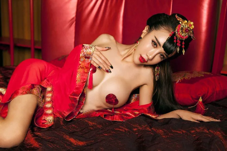 Женское сексуальное ночное платье, Секс продукт, халат, искусственный шелк, сексуальная пижама, пижама, ночная рубашка, кимоно, эротическое белье - Цвет: Red