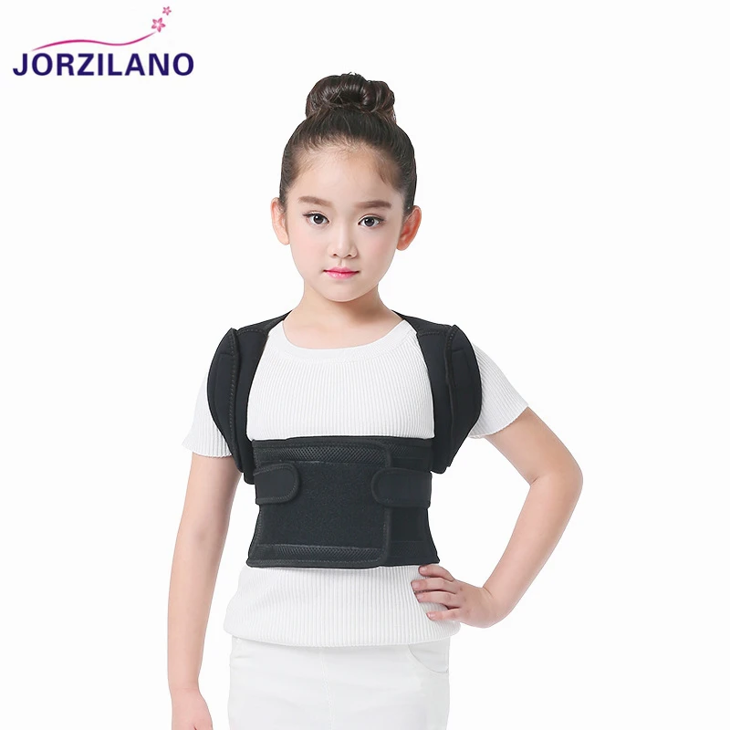 

JORZILANO Unisex Corset Posture Corrector Shoulder Brace Support Back Corrector Belt Humpback Correction For Students Kid Child
