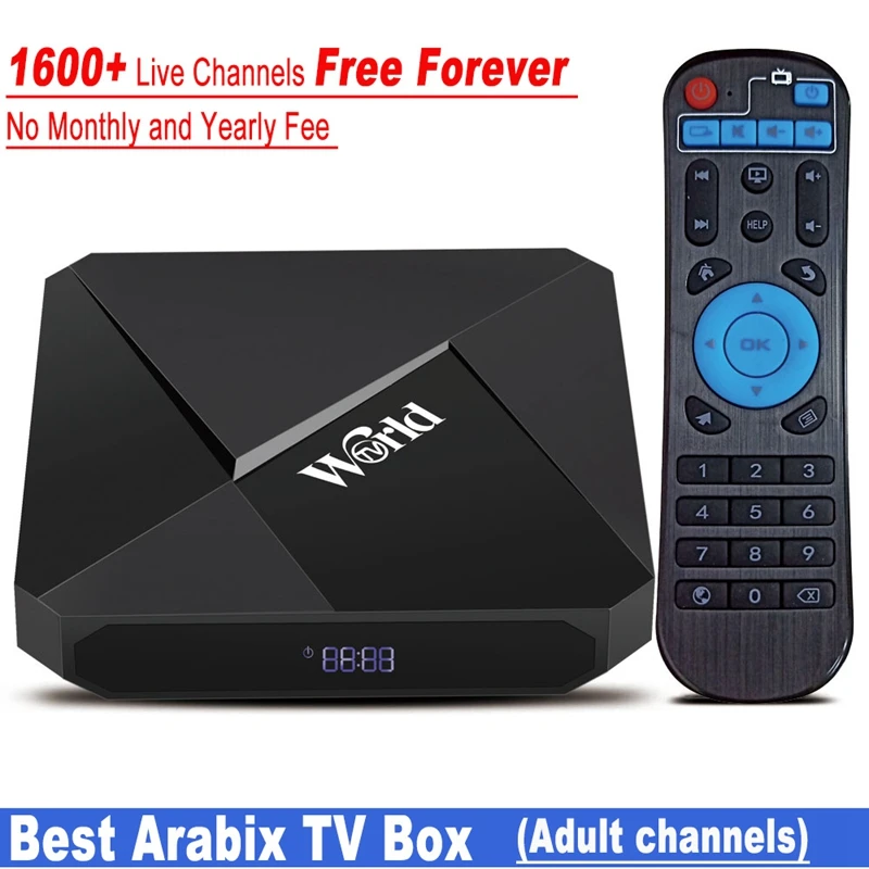 Iptv Box Free Lifetime Iptv Subscription No Monthly Fee 1600+ Channels 2G 16G Smart Android 7.1 Tv Box Arabic Iptv Free Foreve