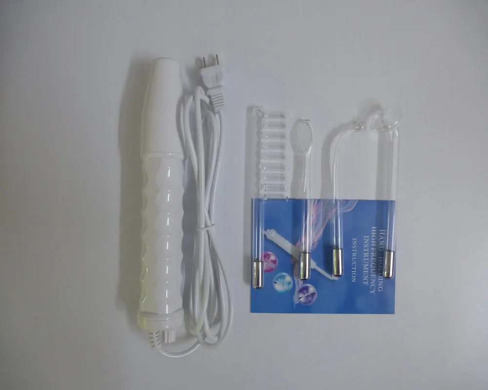  4 In 1 Portable High Frequency Electrotherapy Beauty Device Spot Remover Facial Skin Care Spa Derma