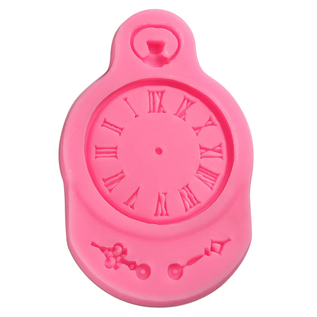 

Baking Molds Sugarcraft 1 piece Clock shape Silicone Mold Fondant Mold Cake Decorating Tools Chocolate Mold