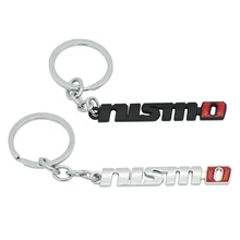Автомобильный Стайлинг Nismo хромированное кольцо для ключей брелок для Nissan Nismo Tiida Teana Skyline Juke X-trail Almera GTR автомобильные аксессуары