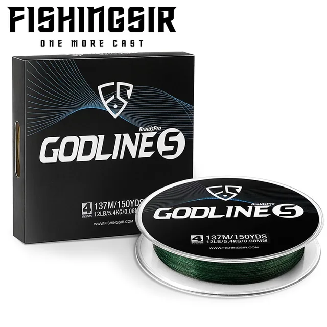 Best Offers FISHINGSIR GODLINE S PE Braided Fishing Line 137M 4Strands 7 10 15 20 30 40 50LB Multifilament Rope peche carpe Wire Super Power Best Offers FISHINGSIR GODLINE S PE Braided Fishing Line 137M 4Strands 7 10 15 20 30 40 50LB Multifilament Rope peche carpe Wire Super Power