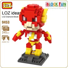 LOZ iBlock Fun Building Blocks Superhero Figure Comics Mini Superhero Toys Action Figure Super Heroes Diamond
