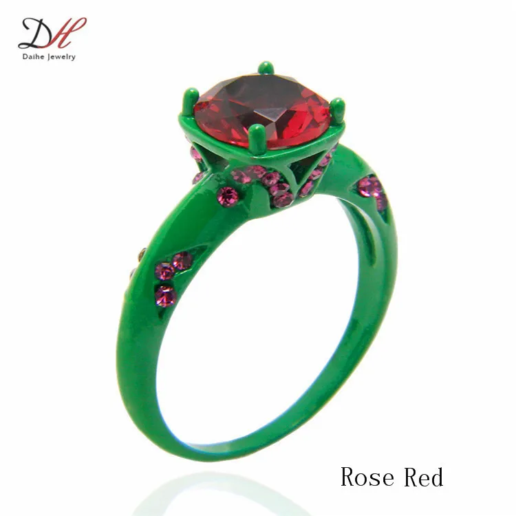 Light Pink Red Green Cubic Zirconia Black Plated Women S Light Pink Red Green Cubic Zirconia Black Plated Women S Wedding Ring Set Engagement Turkish O Jewelry In Rings From