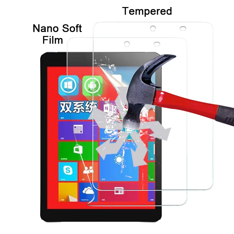 

On sale 1pcs Best waterproof screen protector film For CUBE i6 Air 3G 9.7'' TAB Explosion-proof Nano soft film in stock