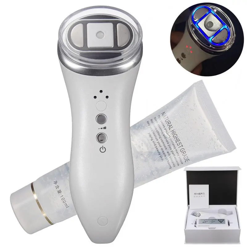 

1PC Details about Intensity Focused Ultrasound Ultrasonic HIFU/RF LED Facial Machine Salon Beauty Facial Care Tools