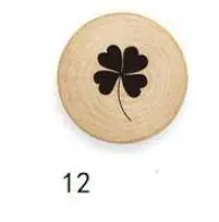 100 шт/Партия DIY деревянная круглая форма открывалка для бутылок Coaster холодильник магнит украшение открывалка для бутылок пива логотип на заказ - Цвет: Style 12