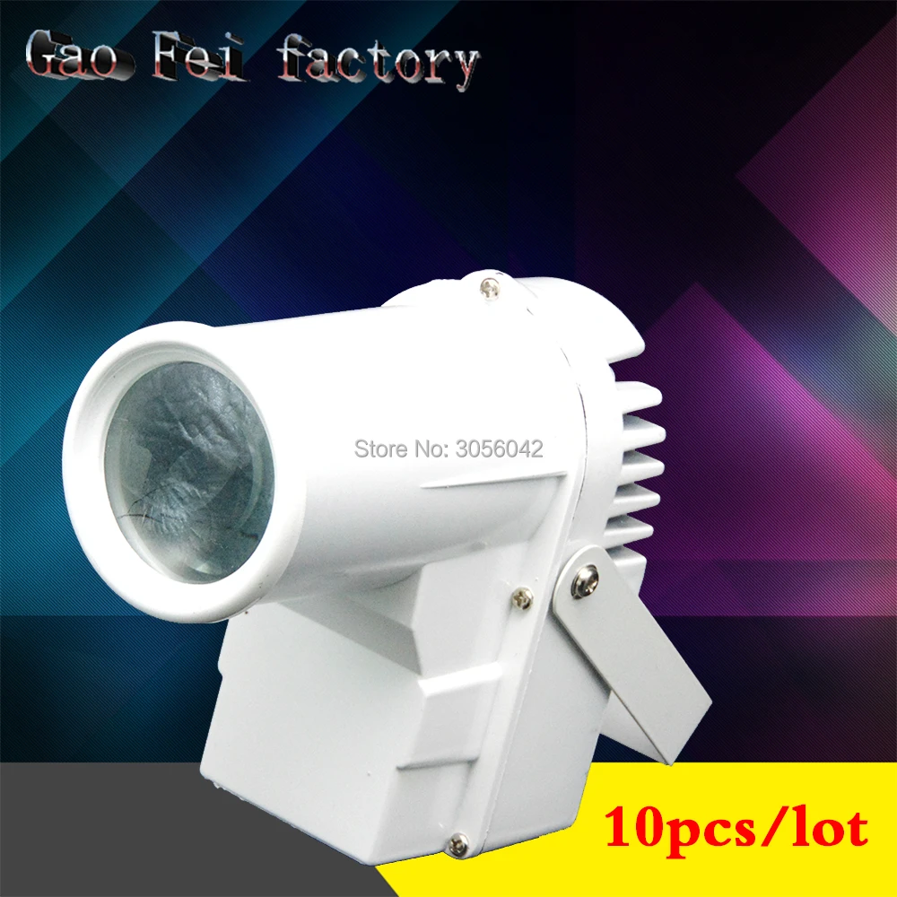 

10pcs/lot 10W LED RGBW 4in1 Beam Pinspot Spotlight Super Bright Lamp Stage Lighting DJ