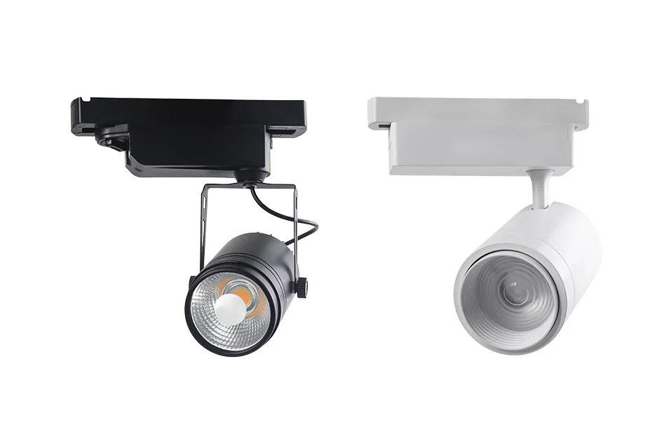 White New Type LED Track Light Ceiling Box Rail Lights Connector Accessories For LED Spotlight  2 Wire 3 Wire Home Lighting  (8)