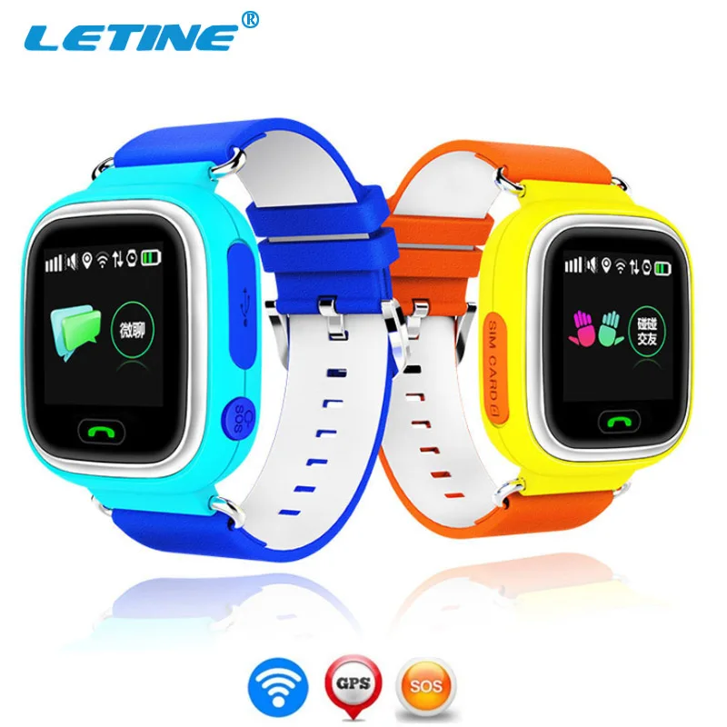 Letine Smart Baby Watch Q90 Smartwatch Android 2017 Kids Children's Clock with GPS Tracker Sim Card and Phone Function Q100 Q50