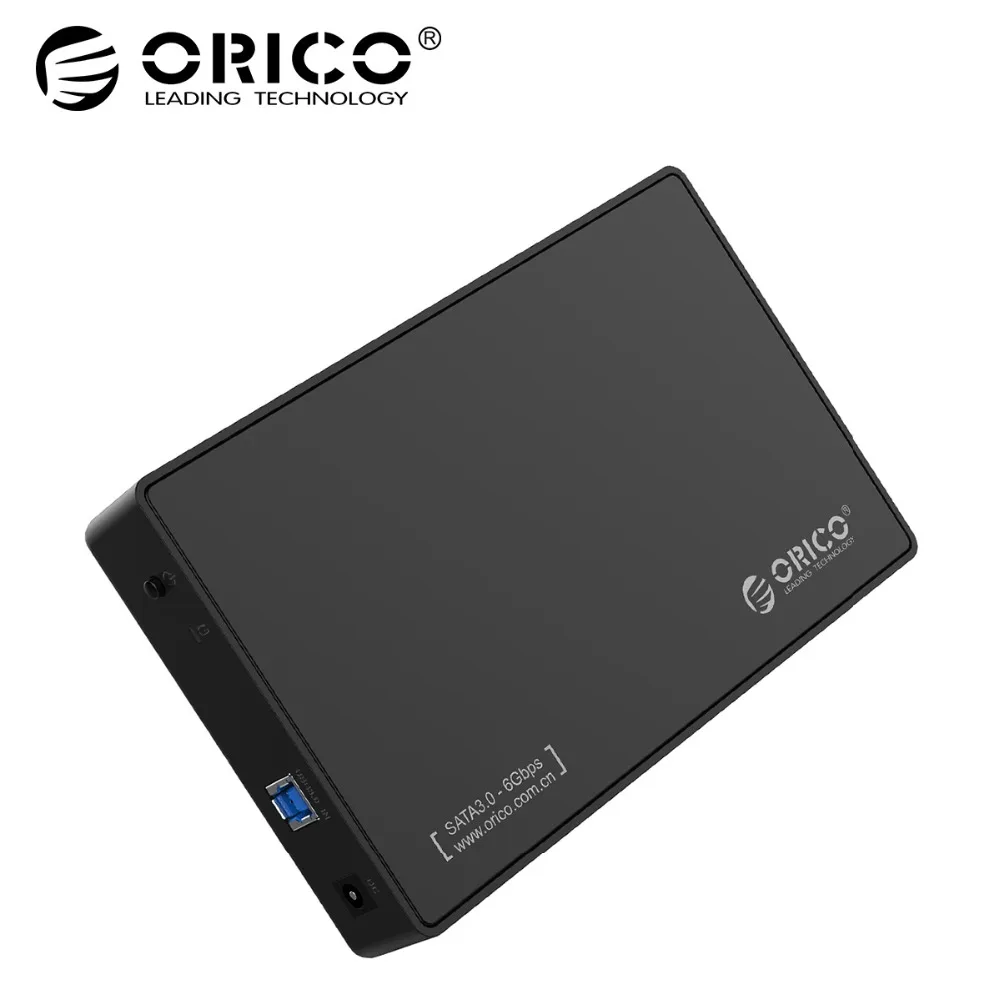 Goedkoop ORICO 3588US3 HDD Behuizing 3.5 inch SATA Externe Harde Schijf Behuizing, USB 3.0 Tool Gratis voor 3.5 \