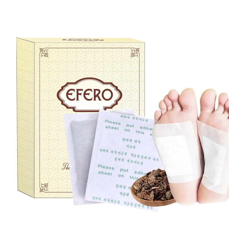 Снимает стресс Лучше сна Здоровье и красота Чистка влаги EFERO 10 шт. очищающие Пластыри для ног патчи для тела Уход за ногами TSLM1