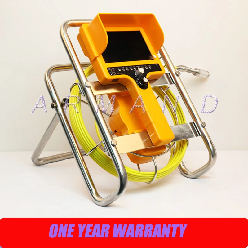 65ft portable Video Drain sewer inspection with DVR waterproof Pipeline