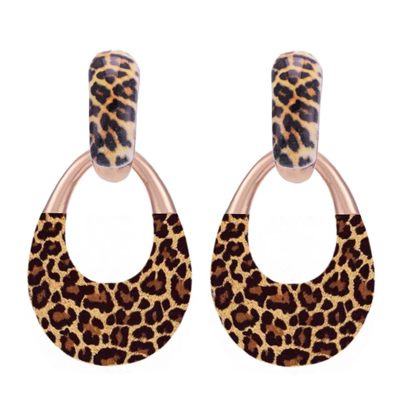 Earrings for women Long pendients for woman wedding earrings tiger earrings (13)