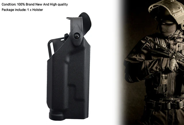 Holster Universel Airsoft / Paintball – Poche Porte-pistolet – Nylon – Fabriqué En France