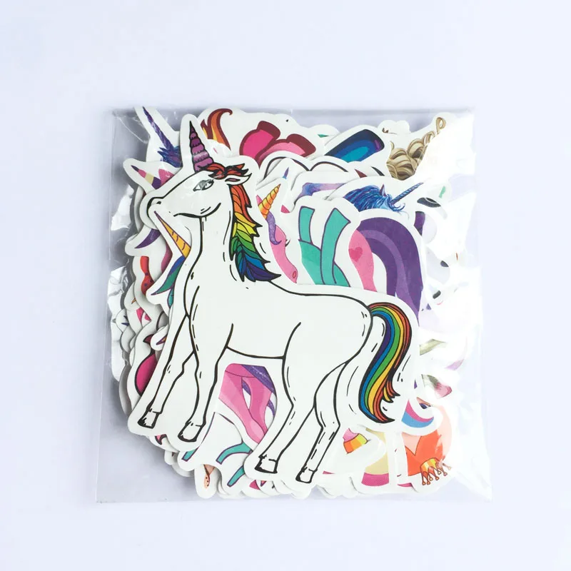 

33pcs /Pack Kawaii Unicorn Decorative Stickers Scrapbooking DIY Diary Album Stick Label Decor