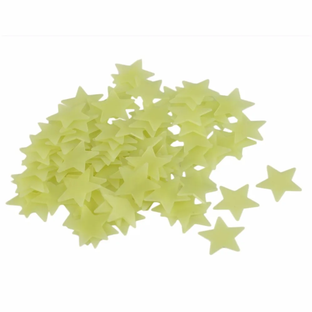 100Pcs-DIY-Baby-Kids-Home-Bedroom-Wall-Ceiling-Dreamy-Noctilucent-Fluorescent-Glow-In-The-Dark-Stars (1)