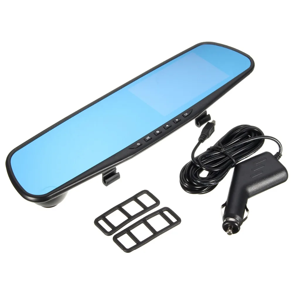 

VEHEMO 1080P Car DVRs 2.8 inch Camera Registrator Dash Cam with Rearview Mirror Digital Video Recorder G-Sensor Night Vision
