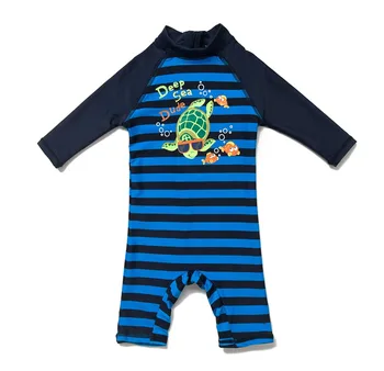 

Baby Boys' Swimwear UPF 50+ Sun Protection Short Sleeves One Piece Sunsuit