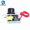 Regulador electrónico de voltaje de silicio con Control de CA 220V 1000W regulador de velocidad de temperatura ligero con interruptor de alta potencia ► Foto 2/6