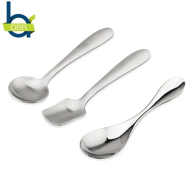 Best Offers OBR Stainless Steel Ice Cream Spoon Multifunctional Kids Spoon Dessert Spoon Soup Coffee Tea Drinking