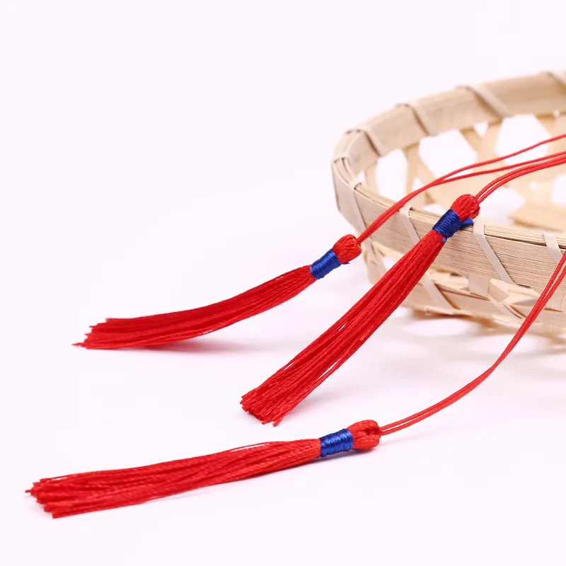 10Pcs 26cm Long Tassel Fringe Pendant DIY Hand Material Cord Tassel