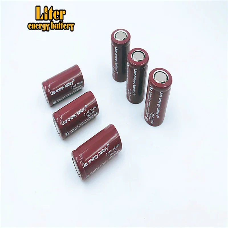 Литиевые аккумуляторы 2 шт. Rcr 123 16340 780 мАч 3 7 В литий ионный аккумулятор розничная