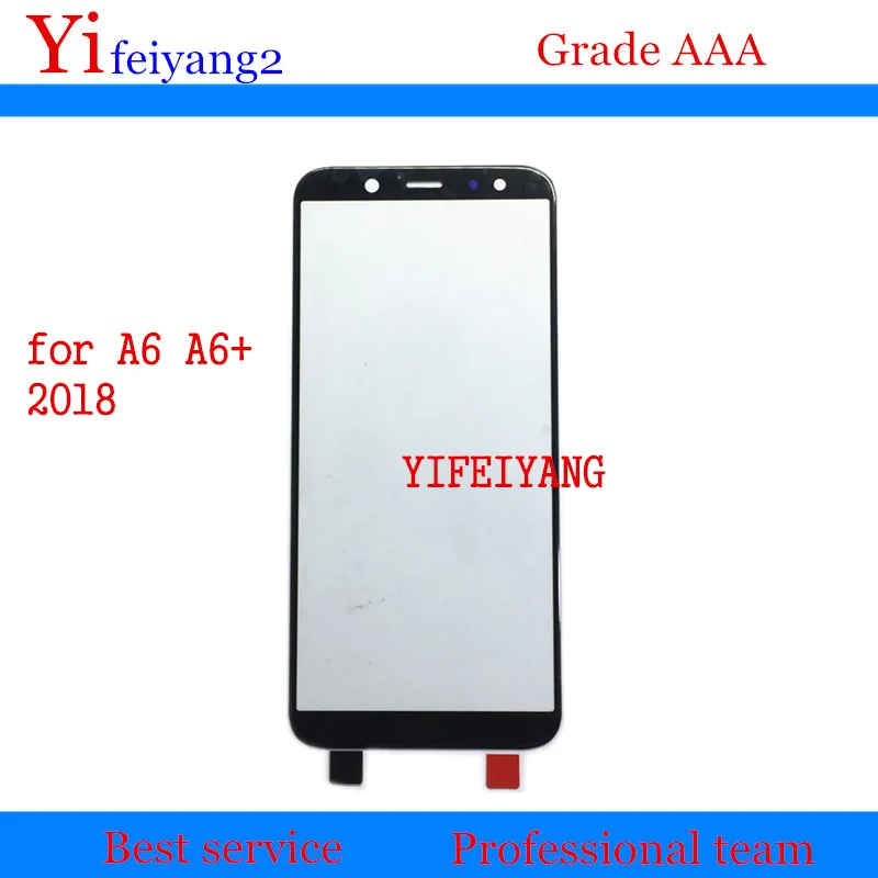 10 шт. OEM качественная Замена для Samsung Galaxy A6/A6 Plus A6 + 2018 сенсорный ЖК экран передняя