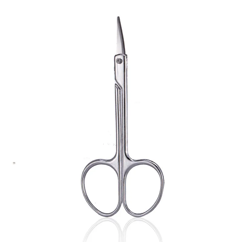 Professional Stainless Steel Eyebrow Manicure Scissor Cutter Eyelash