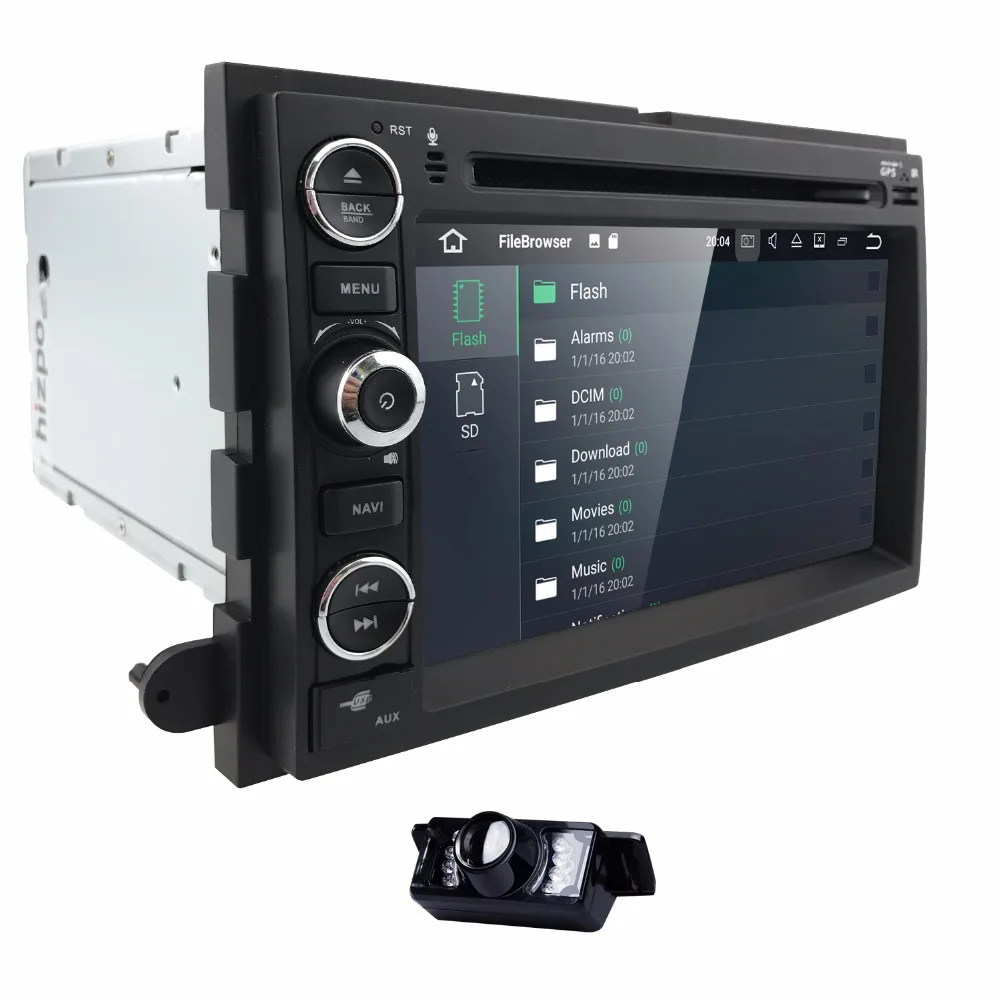 Flash Deal 4G 1024*600 OctaCore Android8.0 Car DVD For Ford Fusion Explorer 500 F150 F250 F350 Edge Expedition Mustang Radio GPS Navigation 2