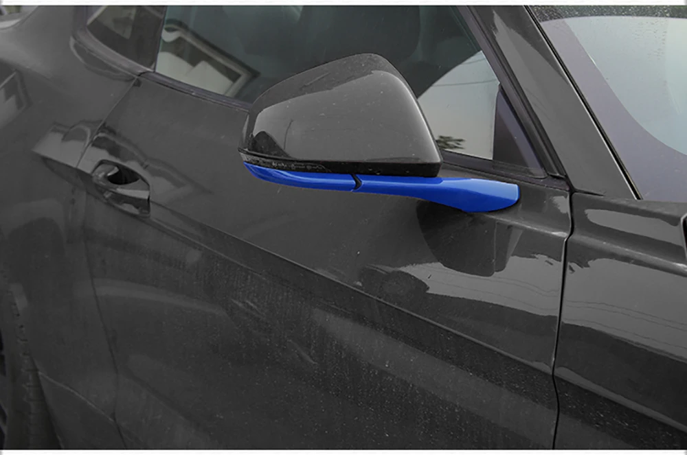 MOPAI ABS Внешнее украшение автомобиля зеркало заднего вида пьедестал накладка наклейки подходят для Ford Mustang вверх Стайлинг автомобиля