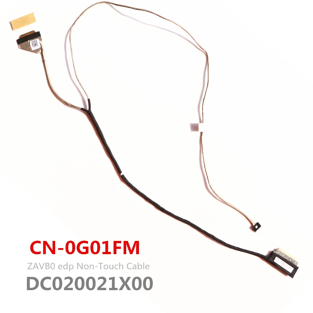 Laptop LCD LVDS Cable for DELL Inspiron 14 5447 5457 5448 5445 5442 5443 P49G DC020021X00 0G01FM G01FM