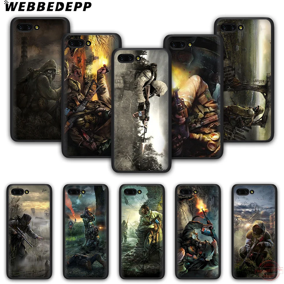 

WEBBEDEPP Stalker Clear Sky game TPU Phone Case for Honor 6A 7A 2GB/3GB Pro 7C 5.99in 7X 8X 8C 9 10 Note10 for Honor 8 9 10 Lite