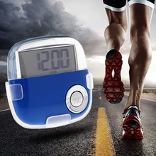 Шагомеры счетчик шагов ходьба Бег пластиковые Шагомер фитнес аксессуары зажим для ремня